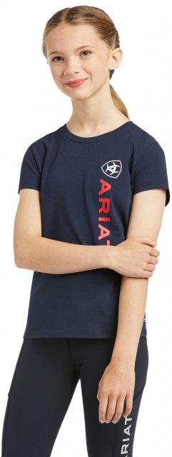 Ariat Riding Apparel Ariat Junior Team Vertical Logo Tee