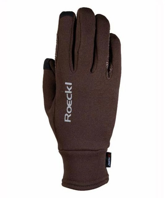Roeckl Roeckl Weldon Touch Screen Polartec Gloves Brown