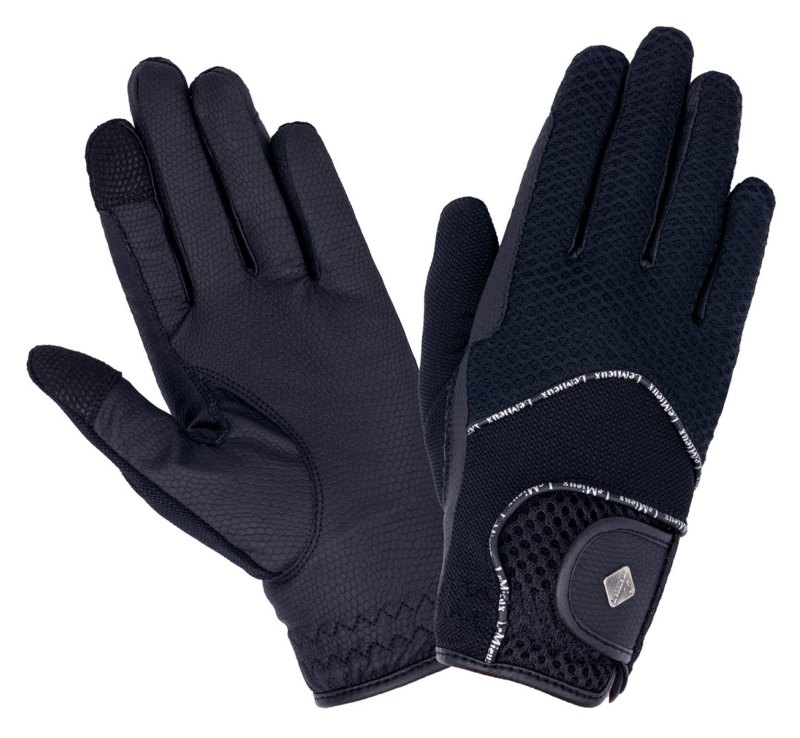 LeMieux Pro Touch 3D Mesh Adults Riding Gloves Navy LeMieux Pro Touch 3D Mesh Adults Riding Gloves Navy