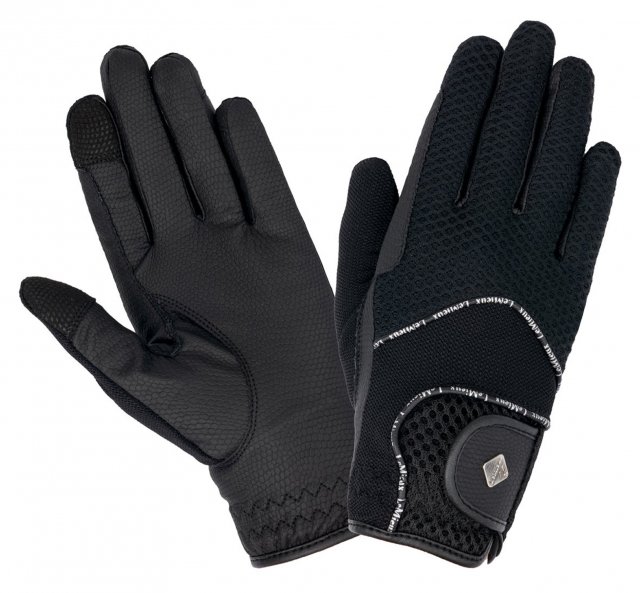 LeMieux LeMieux Pro Touch 3D Mesh Adults Riding Gloves Black