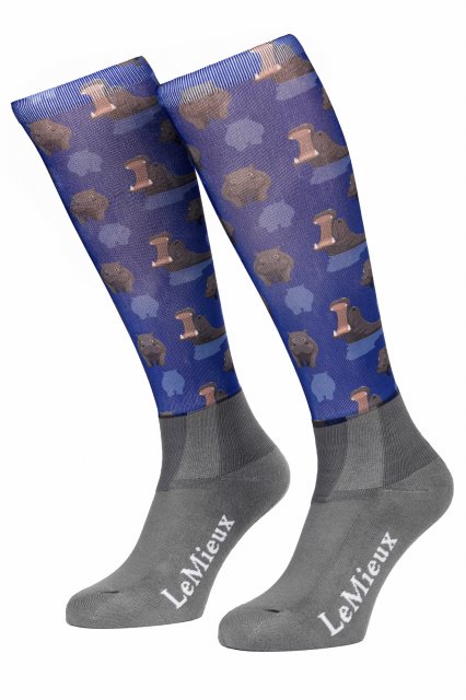 LeMieux LeMieux Footsie Socks Hippos