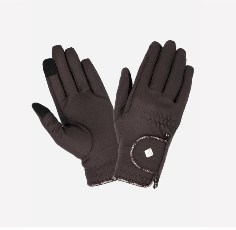 LeMieux Pro Touch Classic Riding Gloves Brown   LeMieux Pro Touch Classic Riding Gloves Brown