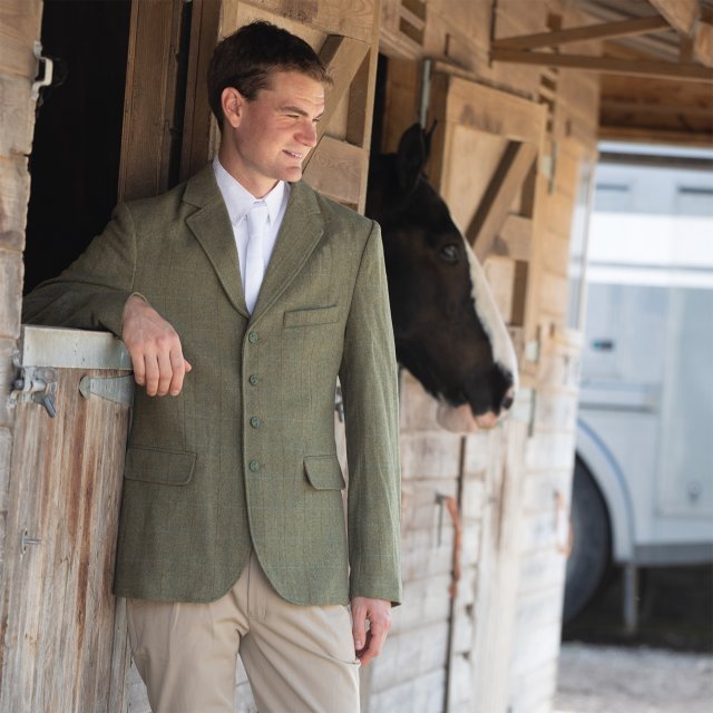 Equetech Equetech Mens Thornborough Deluxe Tweed Jacket