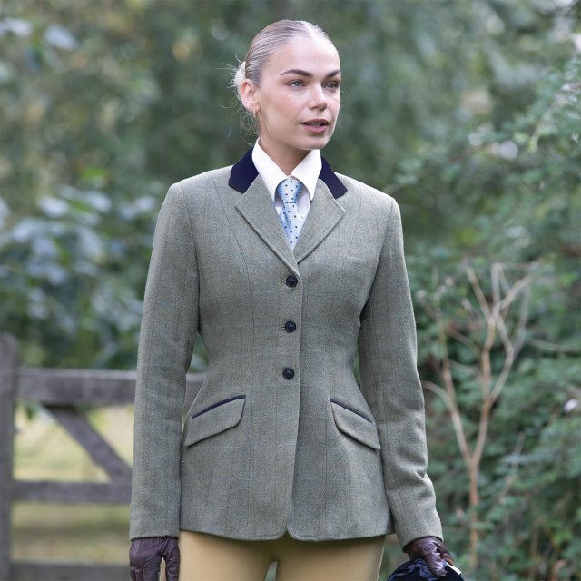 Equetech Equetech Ladies Thornborough Deluxe Tweed Jacket