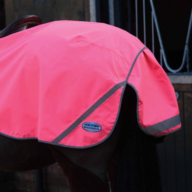 Weatherbeeta Horse Rugs WeatherBeeta 300D Reflective Exercise Sheet Pink