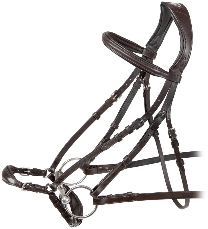 Velociti Rapida Drop Noseband Bridle  Velociti Rapida Drop Noseband Bridle