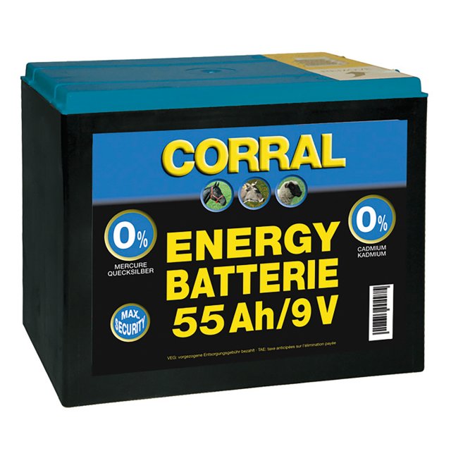 Corral Corral Zinc -Carbon 55 AH 9V Dry Battery