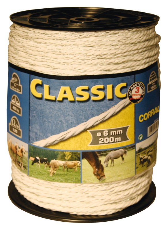 Corral Classic Fencing Rope 200m Corral Classic Fencing Rope 200m