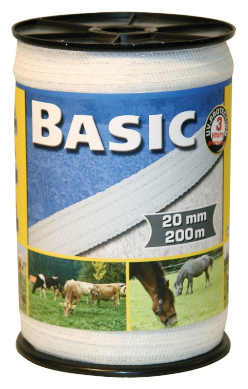 Corral Basic Fencing Tape 200m X 20mm Corral Basic Fencing Tape 200m X 20mm