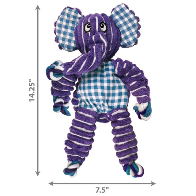 KONG KONG Floppy Knots Elephant - Medium/Large