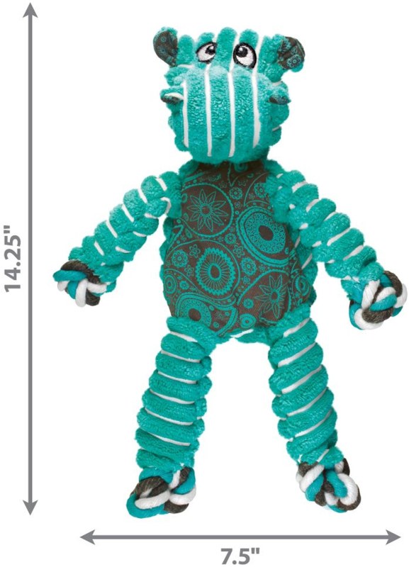 KONG Floppy Knots Hippo -Medium/Large KONG Floppy Knots Hippo -Medium/Large