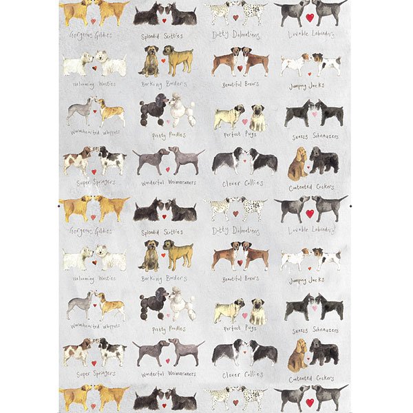 Alex Clark Alex Clark Delightful Dogs Tea Towel