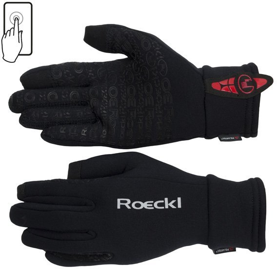 Roeckl Roeckl Weldon Touch Screen Black Polartec Gloves