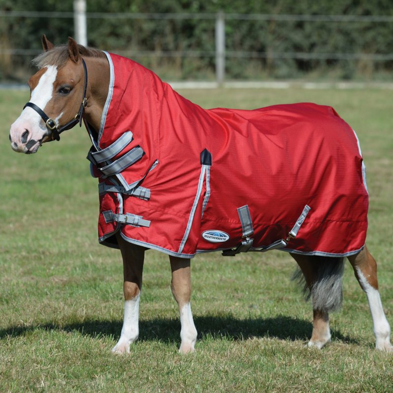 Weatherbeeta Horse Rugs WeatherBeeta ComFiTec Classic Combo Neck Medium Red Turnout Rug