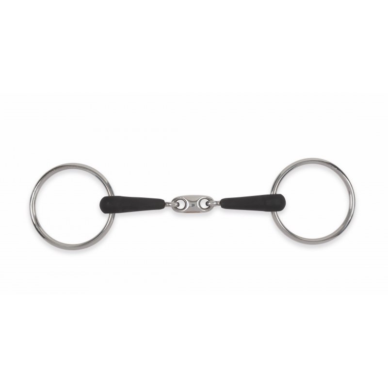 Shires EquiKind +Loose Ring Peanut Link Bit