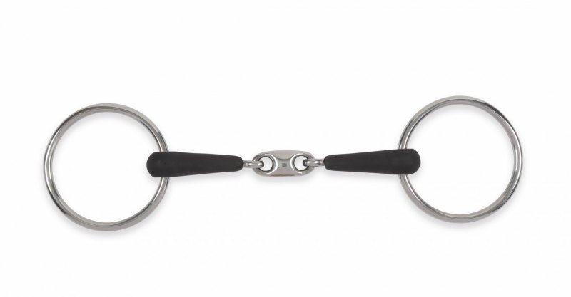 EquiKind +Loose Ring Peanut Link Bit EquiKind +Loose Ring Peanut Link Bit