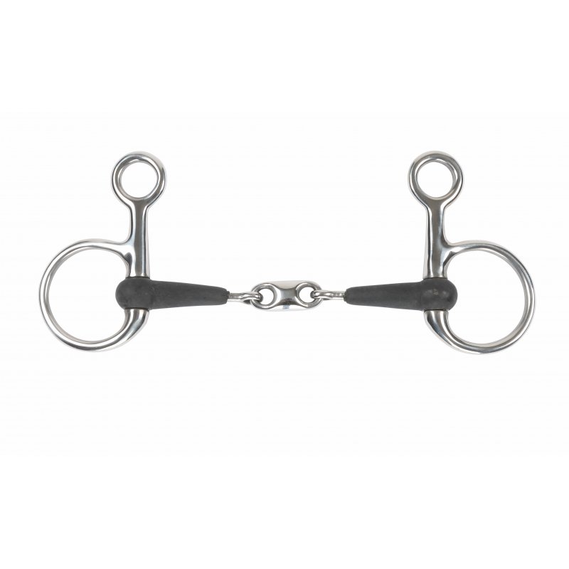 Shires EquiKind + Hanging Cheek Peanut Link Bit