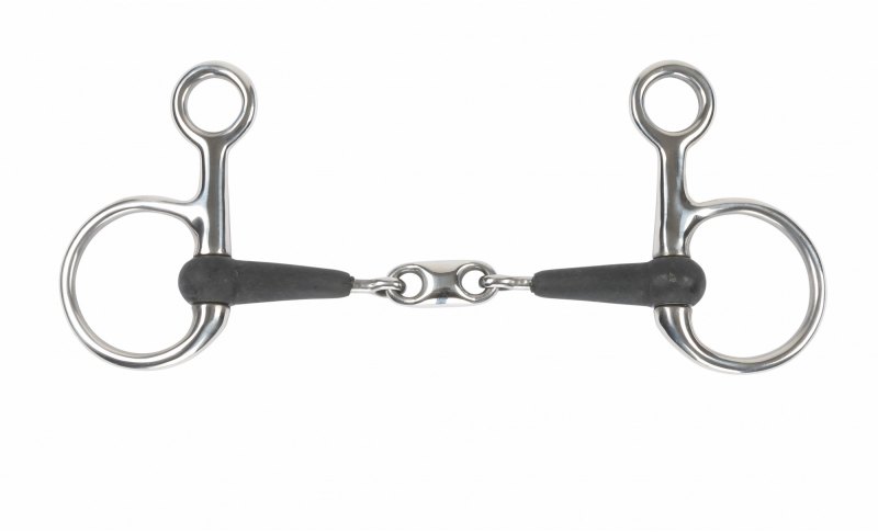 EquiKind + Hanging Cheek Peanut Link Bit EquiKind + Hanging Cheek Peanut Link Bit