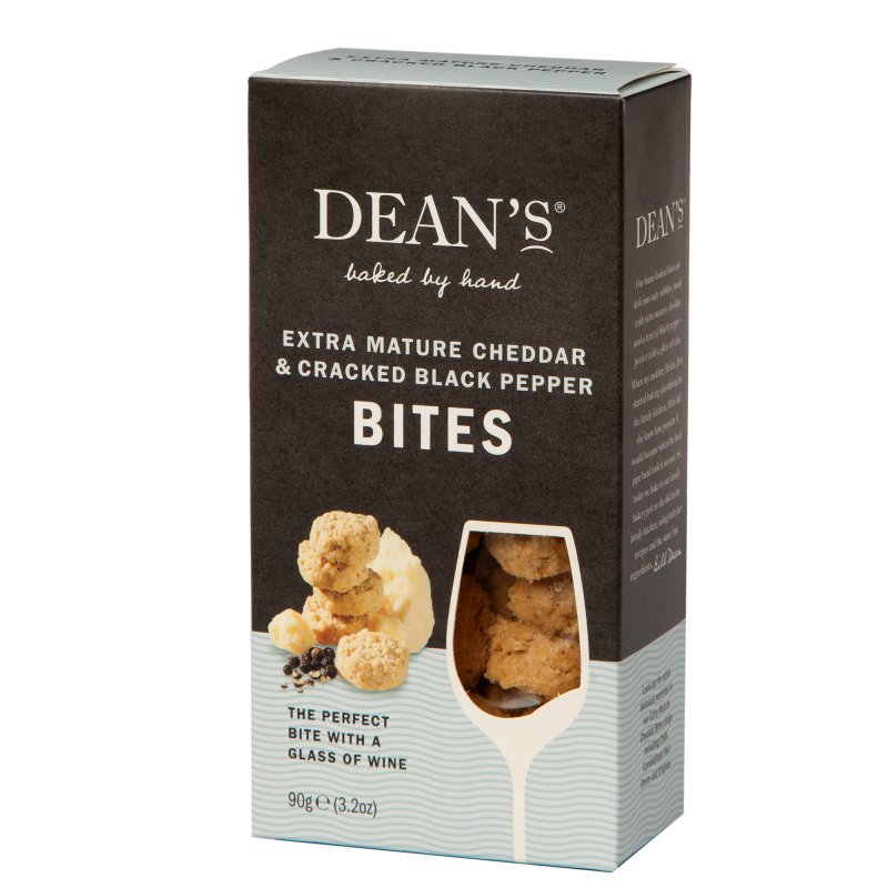 Deans EX Cheddar and Black Pepper Bites
