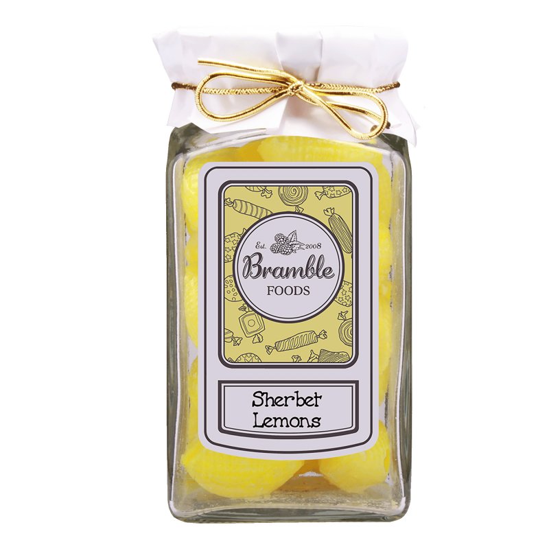 Bramble Foods Bramble Sherbert Lemons Gift Jar