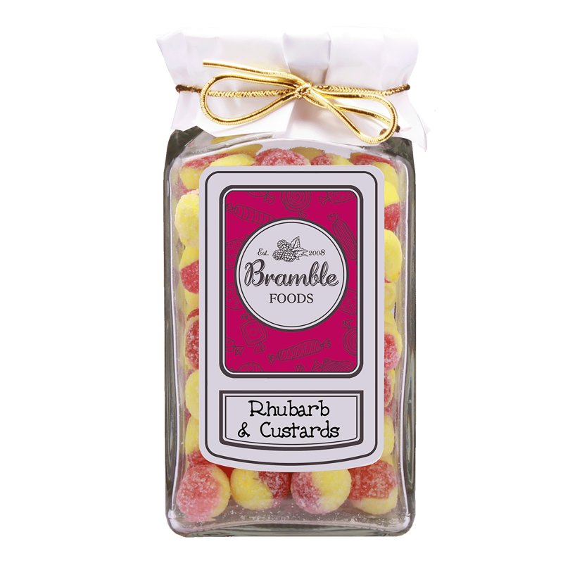 Bramble Foods Bramble Rhubarb & Custards Gift Jar