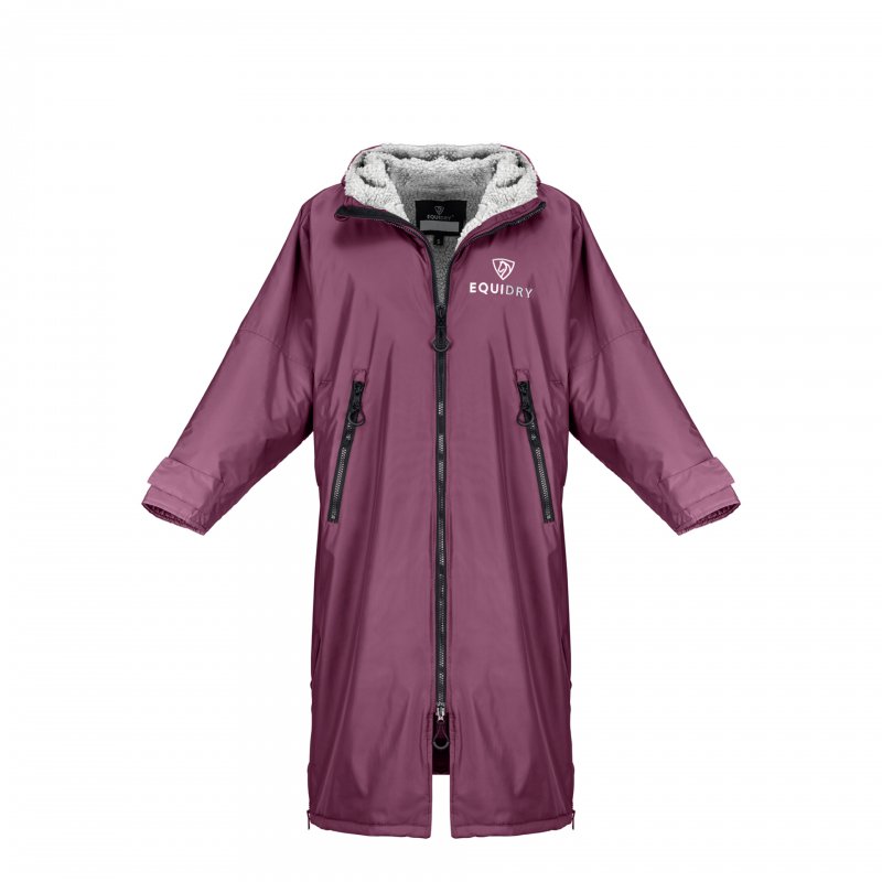 Equidry Equidry All Rounder Jacket with Fleece Hood Valerian/Grey