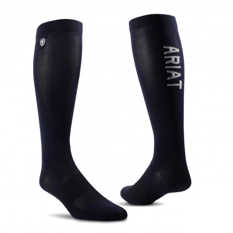 Ariat Riding Apparel AriatTek Essential Socks Navy