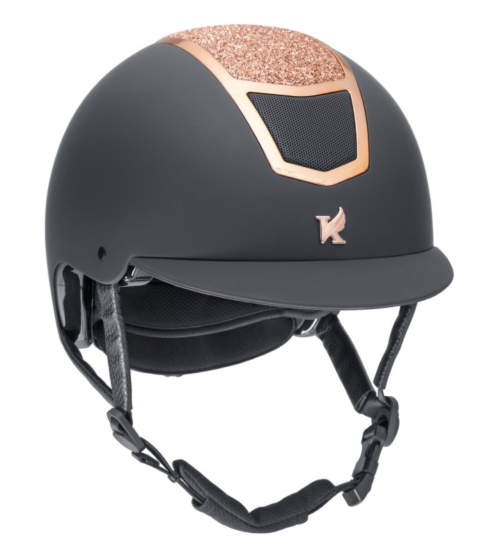 Karben Valentina Original Riding Hat Black/Rose Gold Karben Valentina Original Riding Hat Black/Rose Gold