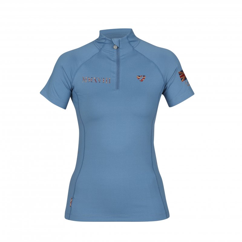 Aubrion Aubrion Team Short Sleeve Base Layer Steel