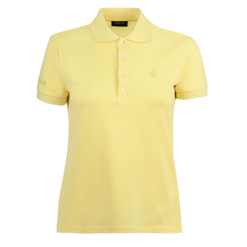 Dublin  Dublin Lily Cap Sleeve Polo Butter