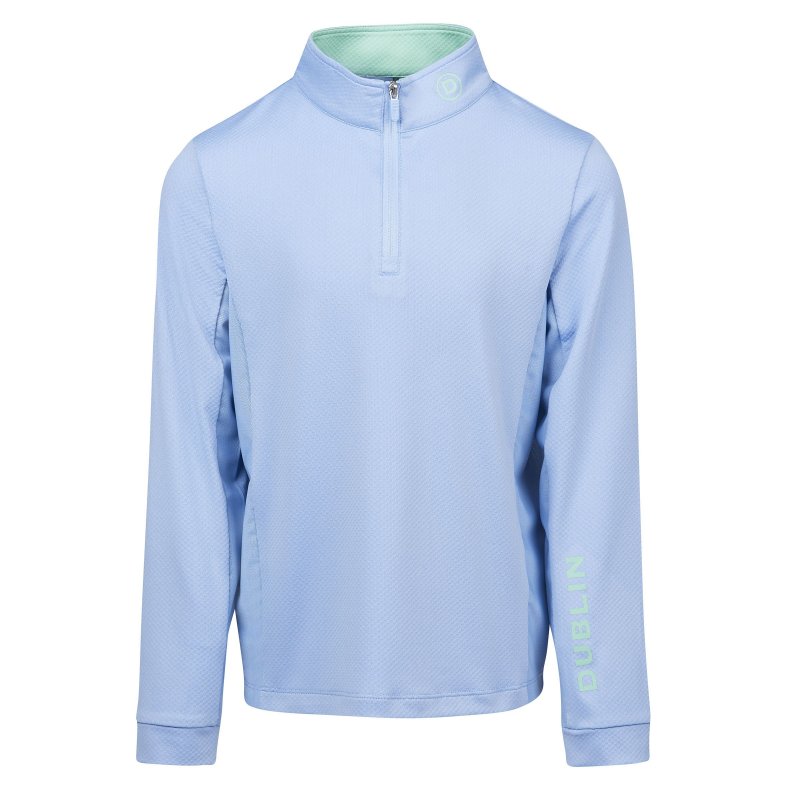 Dublin  Dublin Airflow Junior Long Sleeve Top Bluebell