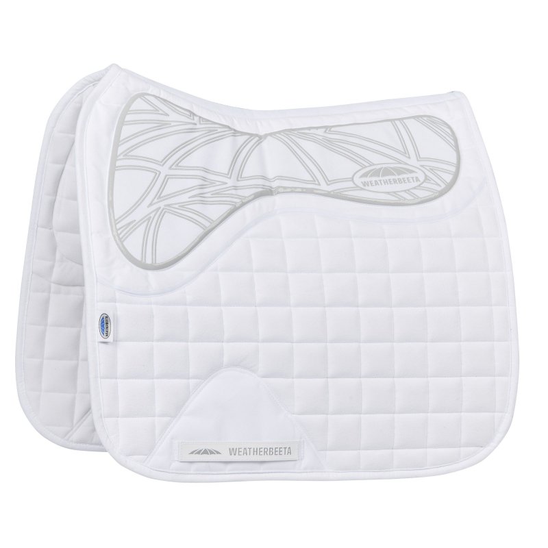 Weatherbeeta Products Weatherbeeta Ultra Grip Dressage Saddle Pad White