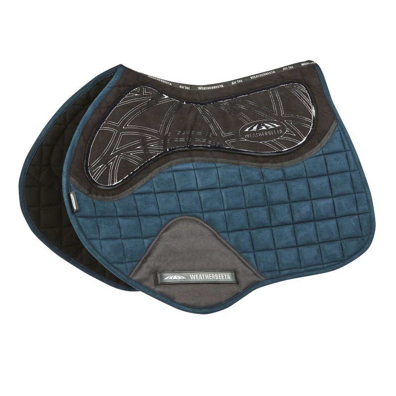 Weatherbeeta Products Weatherbeeta Ultra Grip Jump Saddle Pad Navy