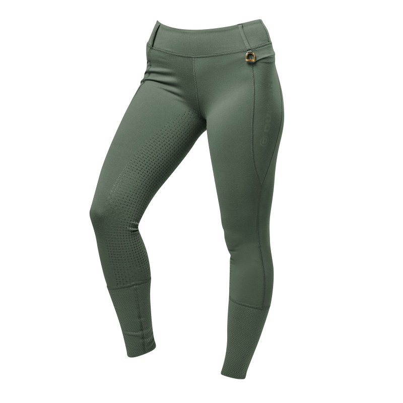 Dublin  Dublin Cool It Everyday Riding Tights Ladies Olive Green