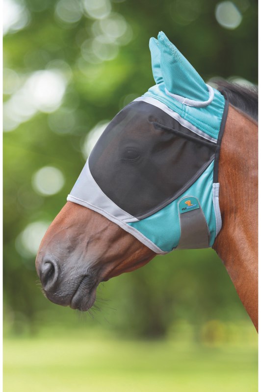 Shires Deluxe Fly Mask with Ears Shires Deluxe Fly Mask with Ears