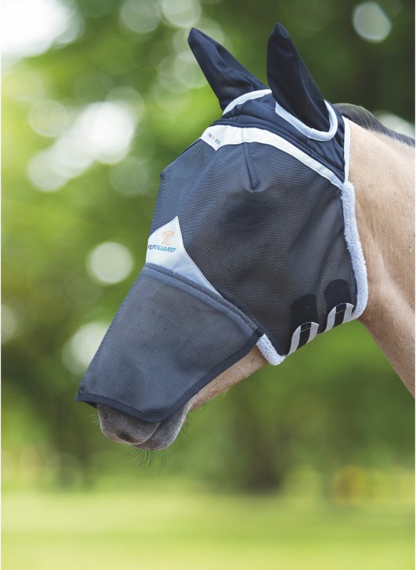 Shires Field Durable Fly Mask with Ears & Nose Shires Field Durable Fly Mask with Ears & Nose