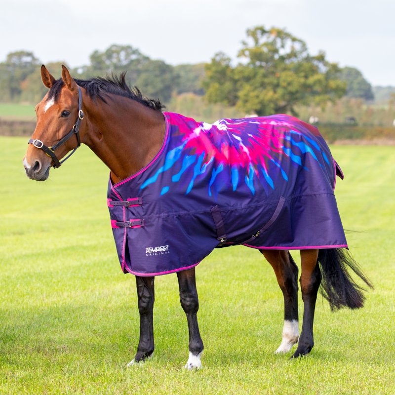 Shires Shires Tempest Original 200 Turnout Rug Pink Tie Dye