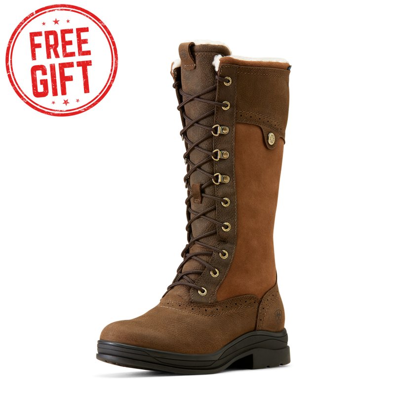 Ariat Riding Boots and Footwear Ariat Womens Wythburn Waterproof Insulated Boots