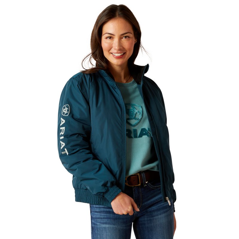 Ariat Riding Apparel Ariat Ladies Stable Insulated Jacket Reflecting Pond