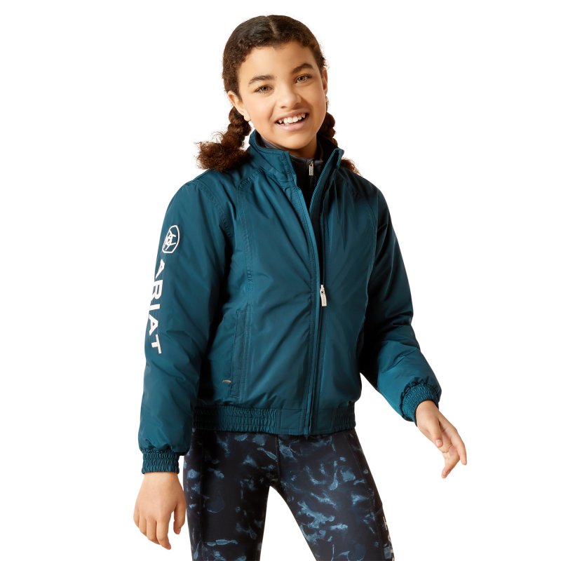 Ariat Riding Apparel Ariat Junior Stable Insulated Jacket Reflecting Pond