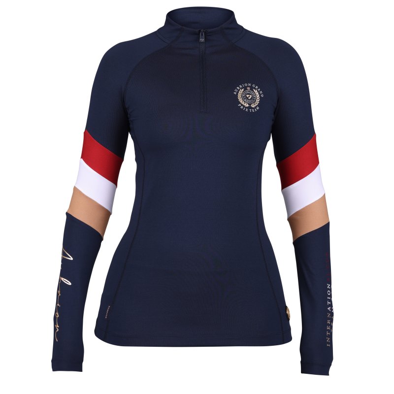 Aubrion Aubrion Team Long Sleeve Baselayer Navy