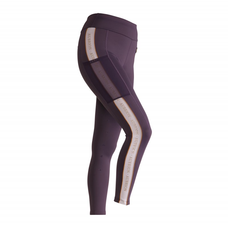 Aubrion Aubrion Team Shield Riding Tights Grey