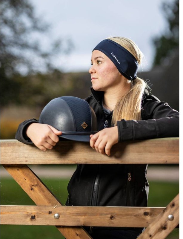 LeMieux Ear Warmer Headband Indigo LeMieux Ear Warmer Headband Indigo