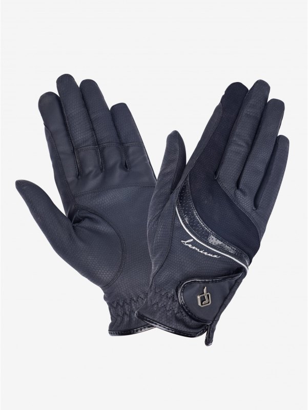 LeMieux Competition Gloves Navy LeMieux Competition Gloves Navy