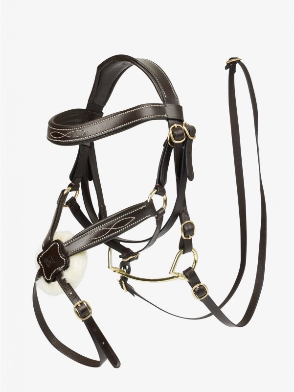 LeMieux Hobby Horse Grackle Bridle Brown   LeMieux Hobby Horse Grackle Bridle Brown