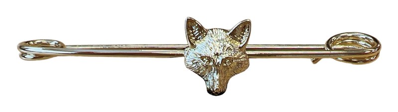 Equetech Foxhead Traditional Stock Pin Equetech Foxhead Traditional Stock Pin