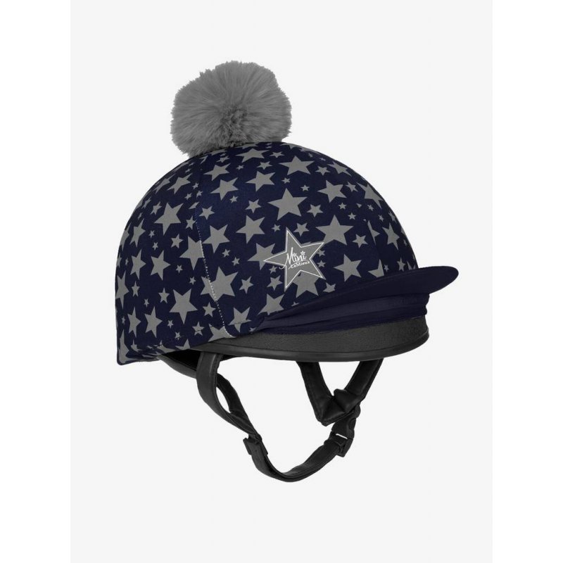 LeMieux LeMieux Mini Reflective Hat Silk