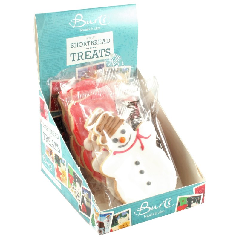 Bramble Foods Burts Bakery Shortbread Snowman