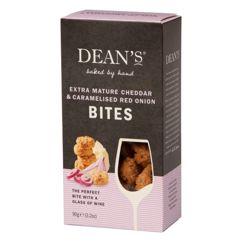 Bramble Foods Deans Extra Mature Cheddar & Caramelised Onion Bites