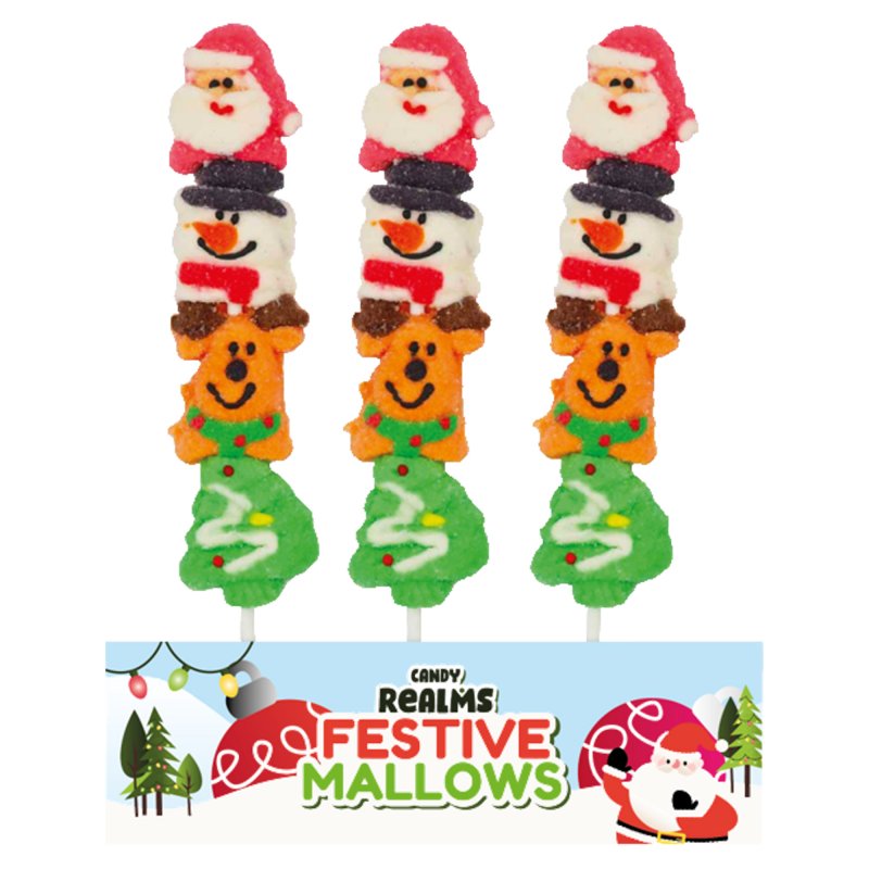 Bramble Foods Christmas Mallow Pop Skewers